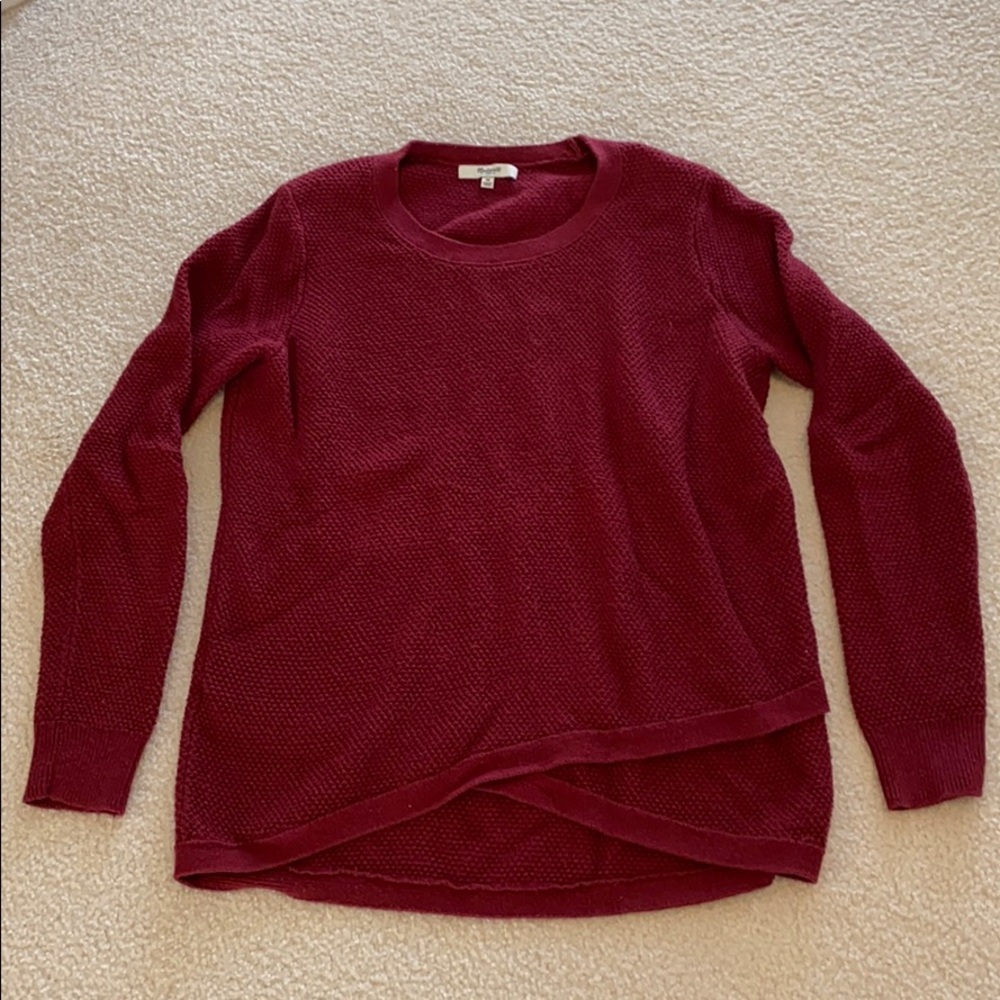 Madewell Tulip Hem Sweater